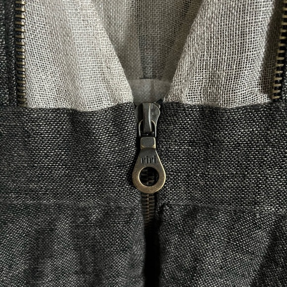 Trista + Tristan Kristine Megrikian Stunning Avante Garde Linen Dress Size 8 EUC - Picture 4 of 16